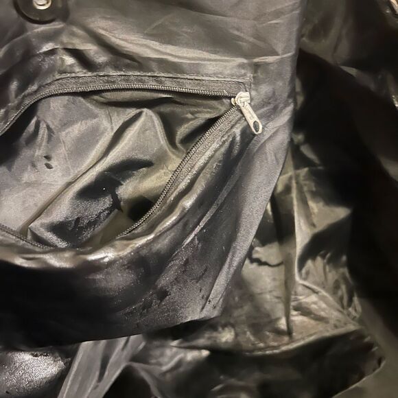 Animal Print Zebra in Winter Brown and Beige Tote Bag - Picture 6 of 8